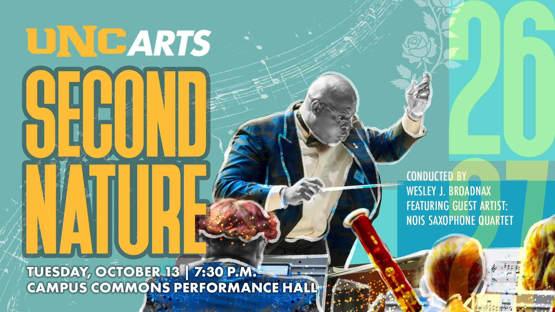 Second Nature concert graphic.