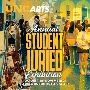 Annual Student Juried Exhibition graphic.
