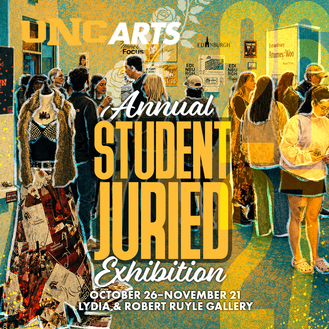 Annual Student Juried Exhibition graphic.
