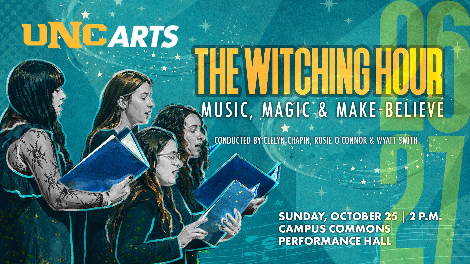 The Witching Hour concert graphic.