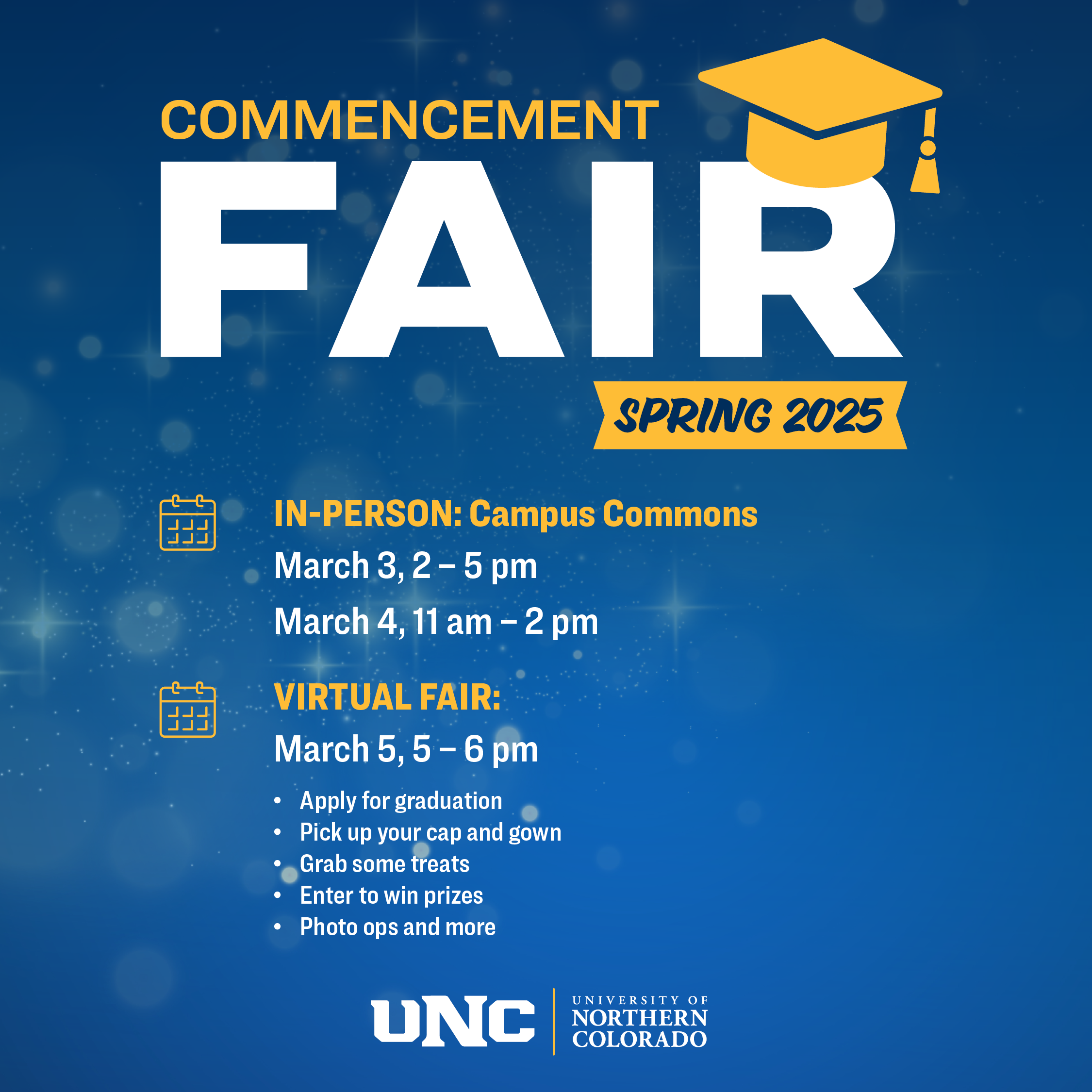 Spring Commencement Fair 2025.