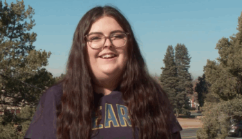 Cassi Higgins, Anthropology major.