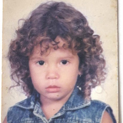 A baby picture of Daniella Martinez