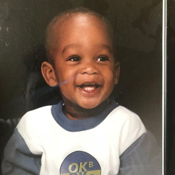 A baby picture of Darrell Bryant Jr.
