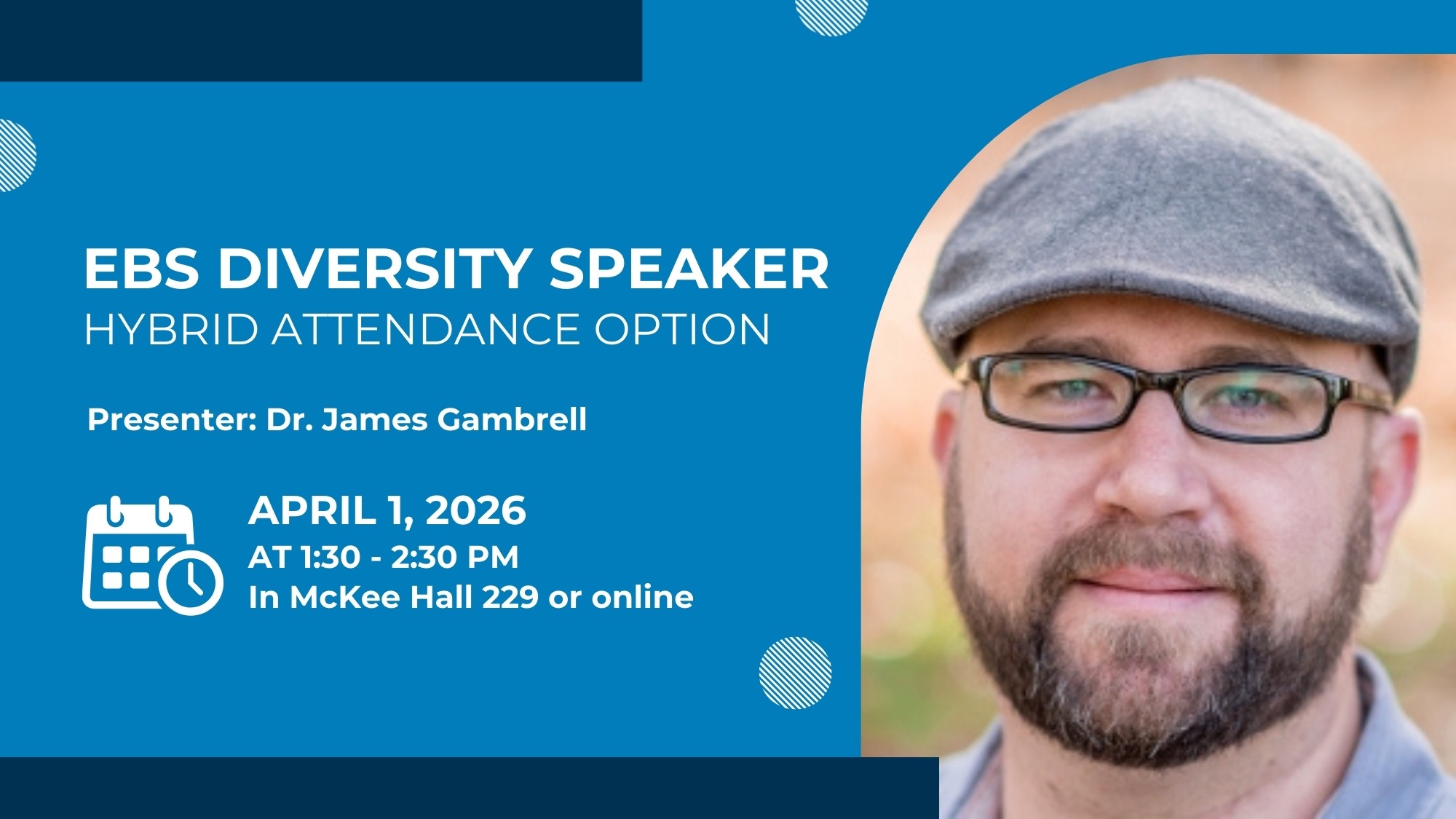 EBS Diversity Speaker event.