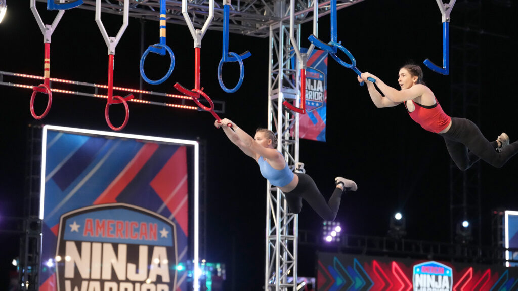 Taylor Greene is competing against a female Ninja on American Ninja Warrior