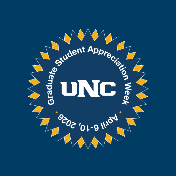 Logo for Graduate Student Awareness Week, April 6-10.