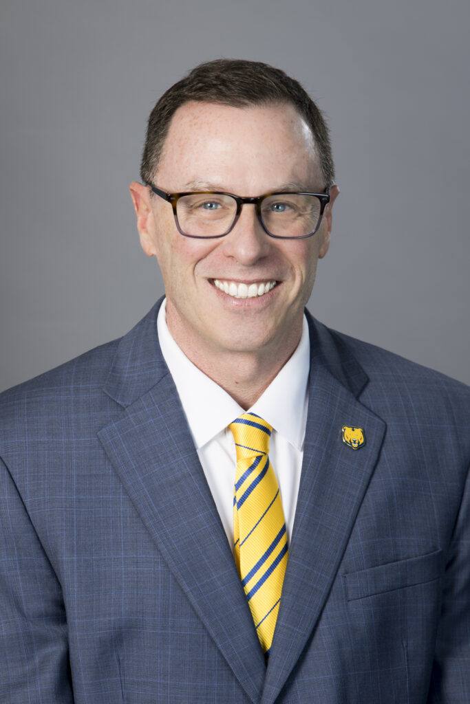 A professional headshot of Keith Humphrey, UNC's vice president of Student Affairs