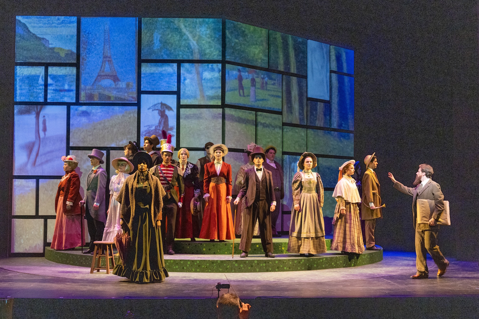 STAD's production of Sunday in the Park with George.