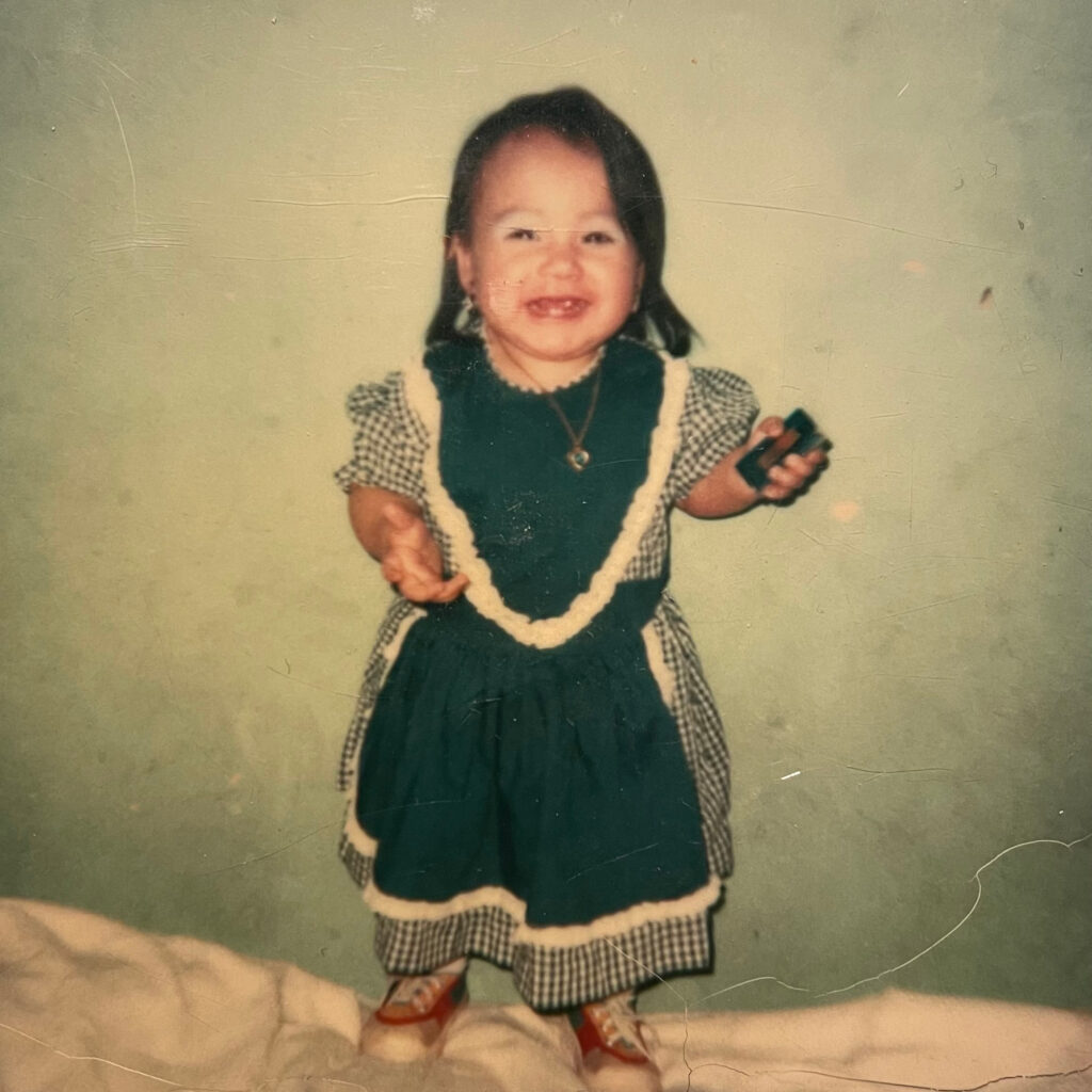 A baby picture of Maria Loma