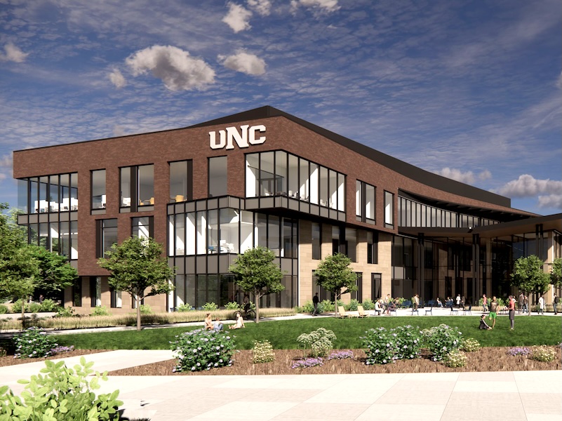 Rendering of UNC College of Osteopathic Medicine