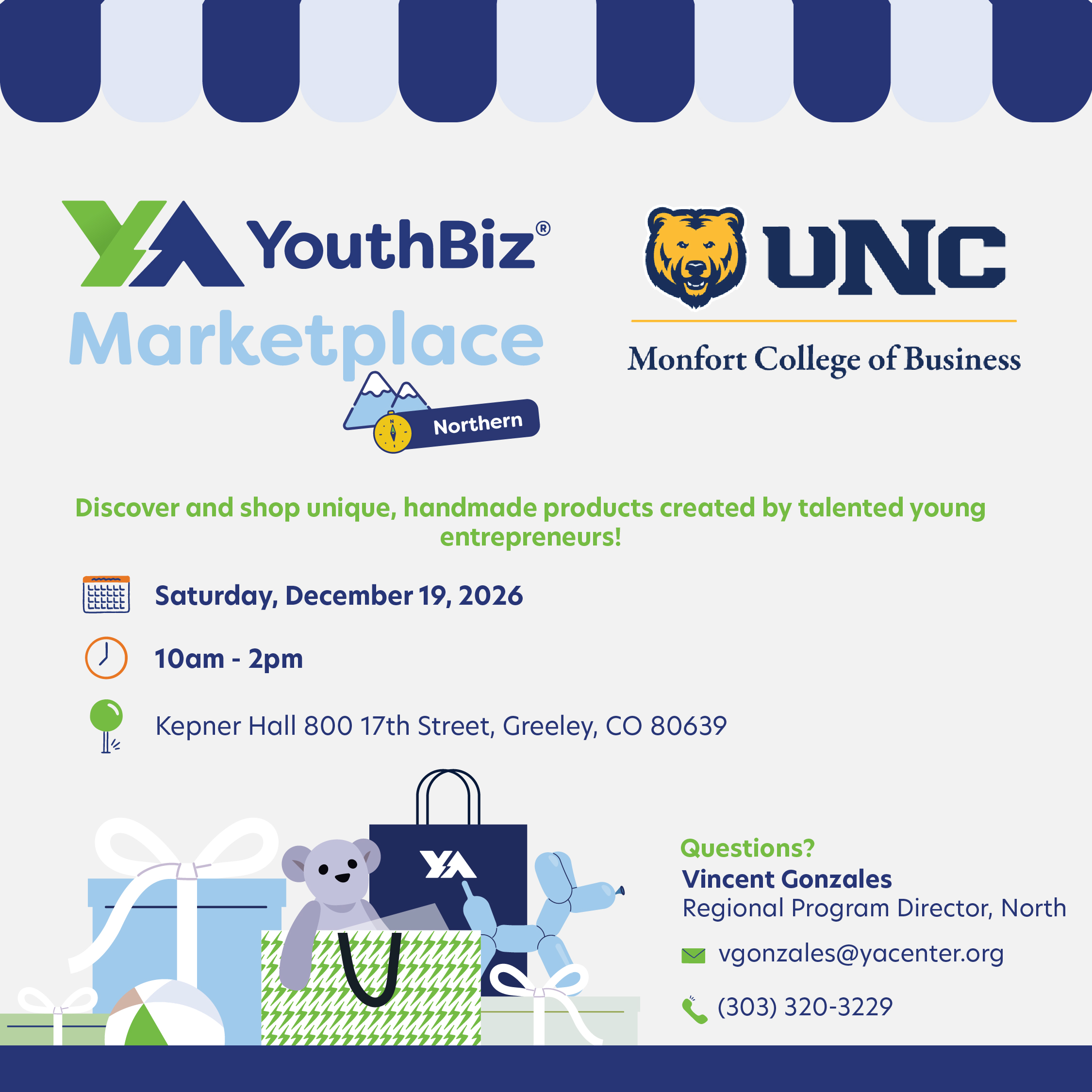 Youthbiz marketplace flyer.