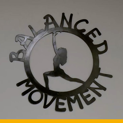 Logo for Balanced Movement.