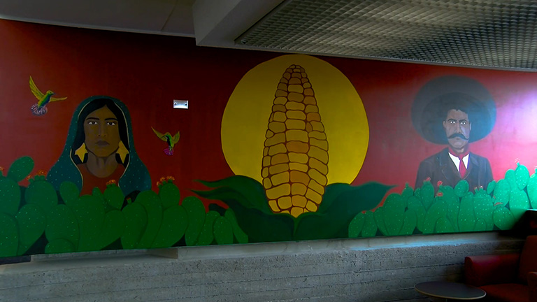 Mural at the University of Northern Colorado