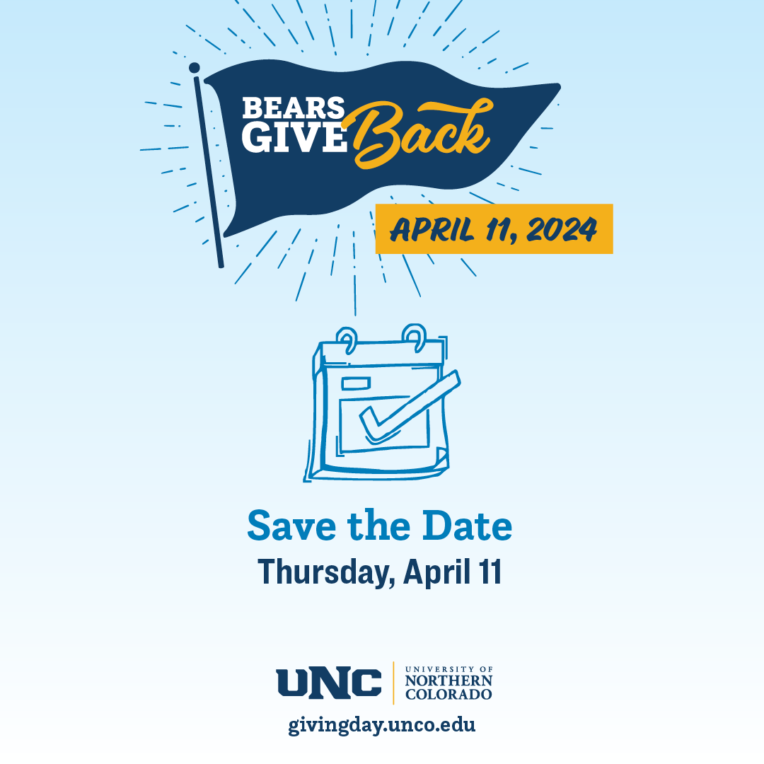 Download save the date Bears Give Back image