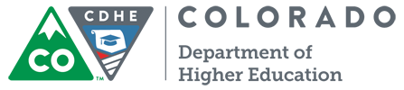 Logo for the Colorado Department of Higher Education
