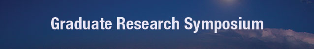 Graduate Research Symposium logo and webpage link