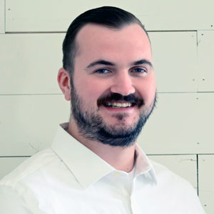 Portrait photo of graduate student Daniel Hemler.