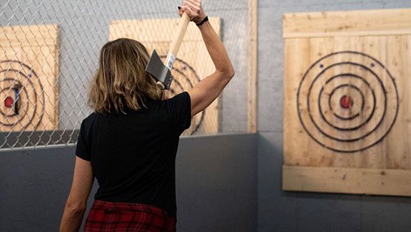 axe throwing