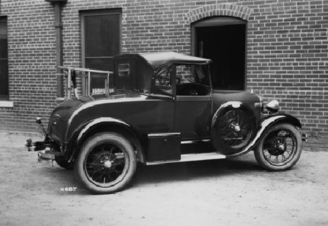 A 1928 Model A Ford