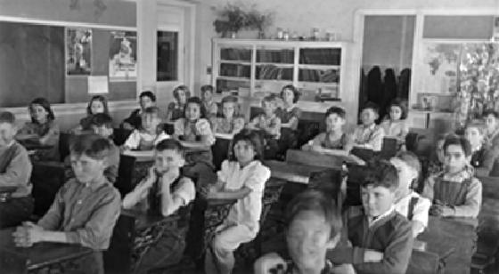 A Classroom In Alamosa (1941)