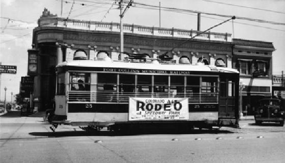 A Fort Collins Streetcar (1950's)