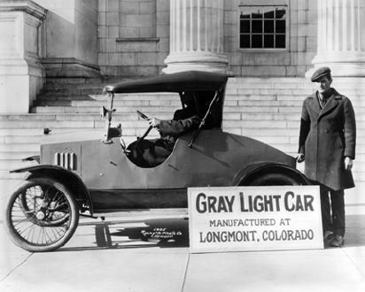 A Gray Light Car