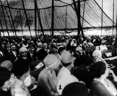 Inside The Tent Service (1920's)
