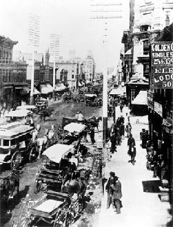 Larimer Street In The 1880's