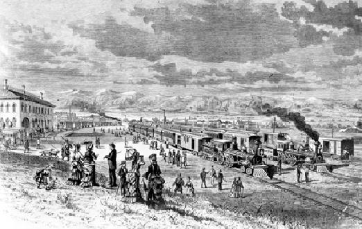 Denver's First Railroad Station