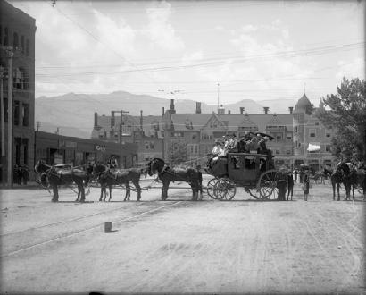 A Stagecoach In Colorado Springs