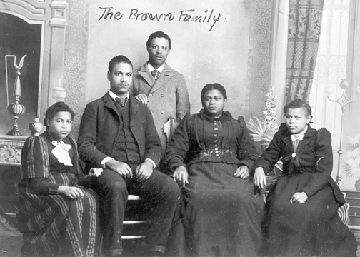 The Brown Family  (late 1800's)