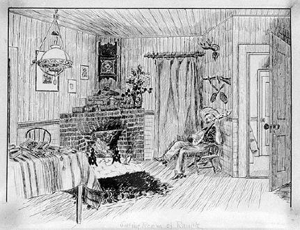 A Ranch House Living Room