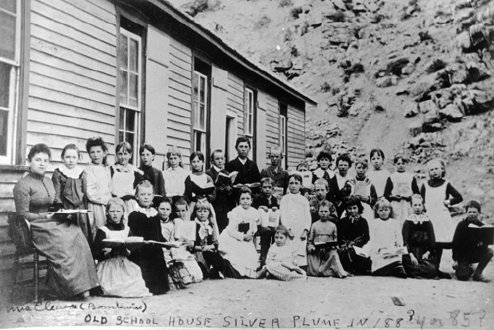 Schoolhouse In Silver Plume