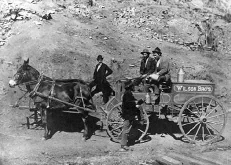 Water Wagon In Central City 