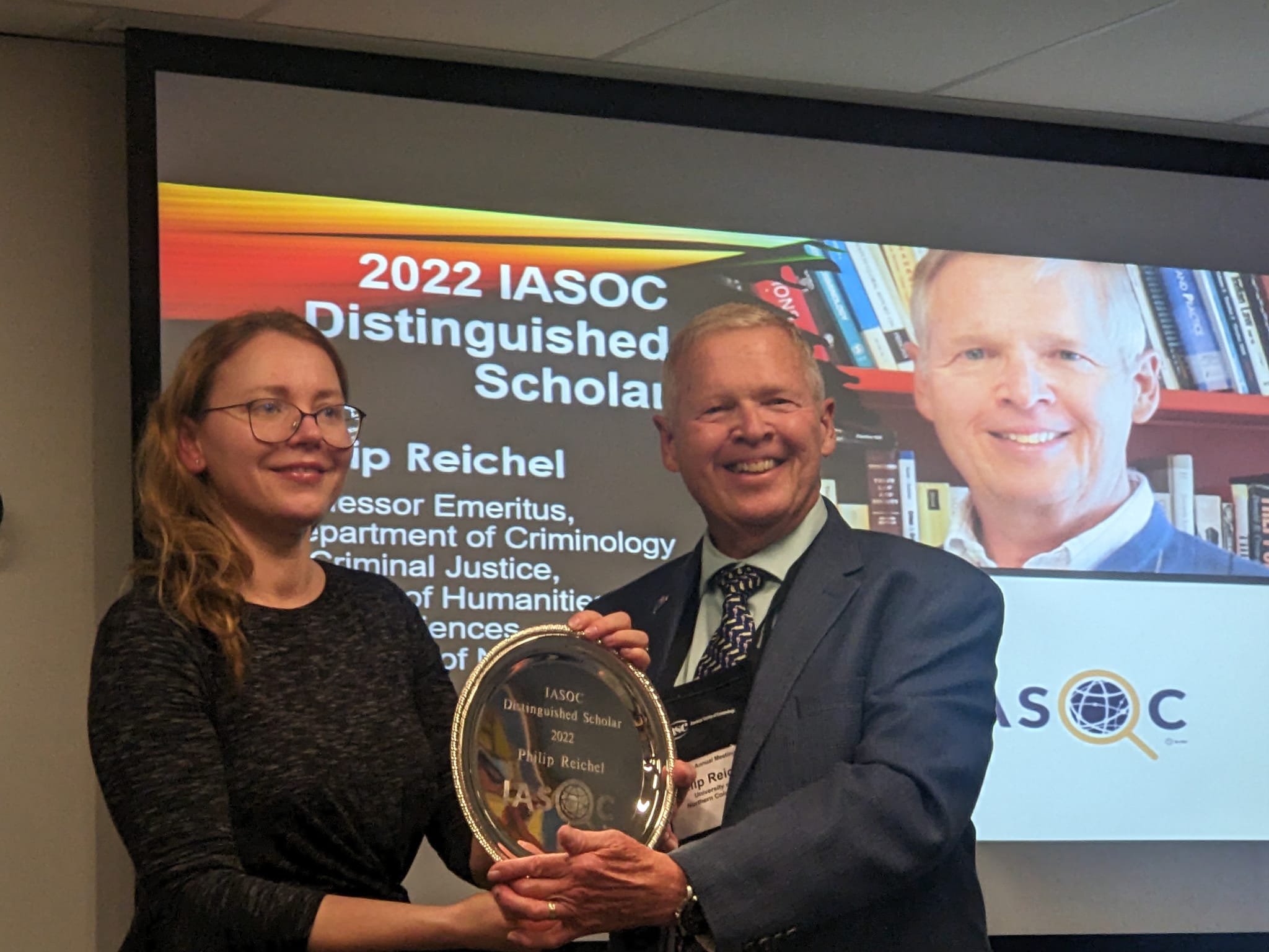 Philip Reichel's Distinguished Scholar Award