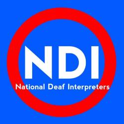 Logo for National Deaf Interpreters