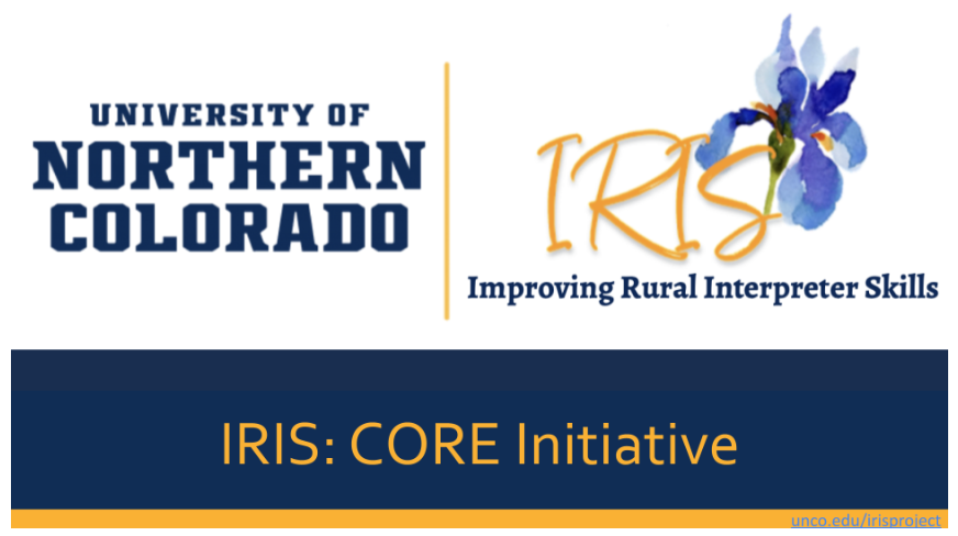 Title slide of CORE: Initiative