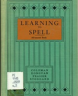 Learning to Spell book cover