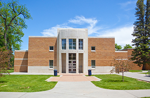 Photo of Skinner Library exterior