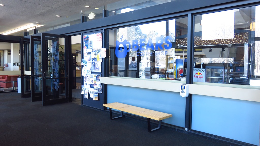 Michener Library foyer