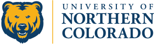 Logo for the University of Northern Colorado