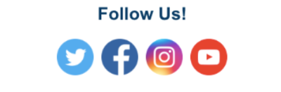 Follow us on social media