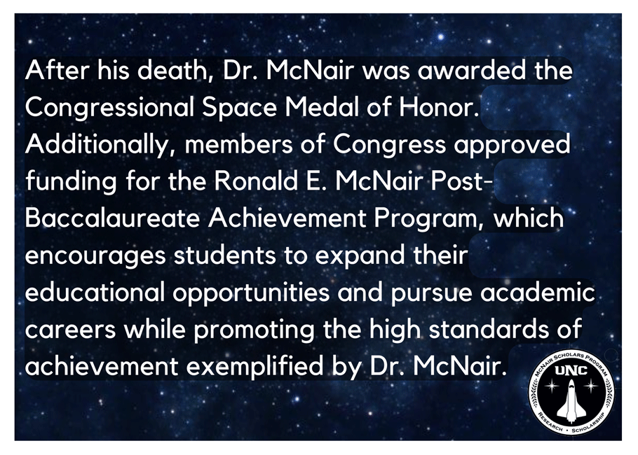 Dr. Ronald E. McNair