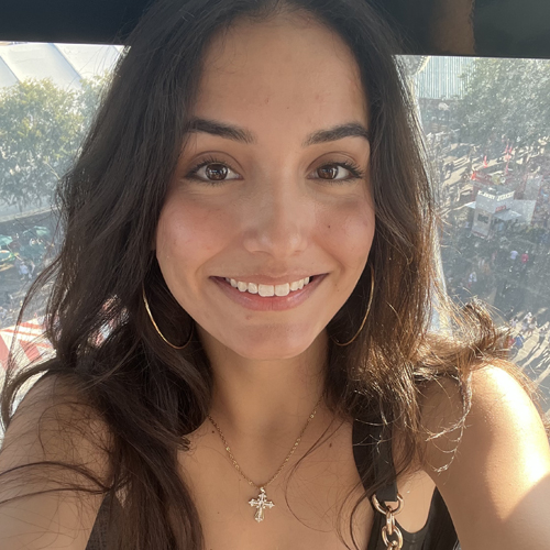 Shayla Bermudez facing forward and smiling