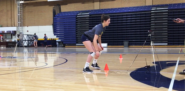 The University of Northern Colorado’s volleyball team is gaining insights on how to improve their off-season training programs with the assistance of three-dimensional motion-capture technology.