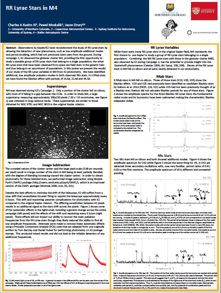 UNC Physics Kepler Poster