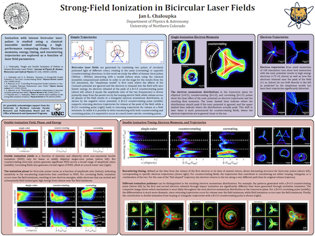 UNC Physics bicircular strong fields chaloupka