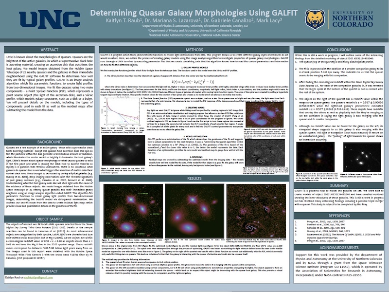 UNC Astro APS March Meeting raub lazarova