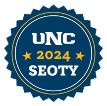 Student Employee of the Year logo.